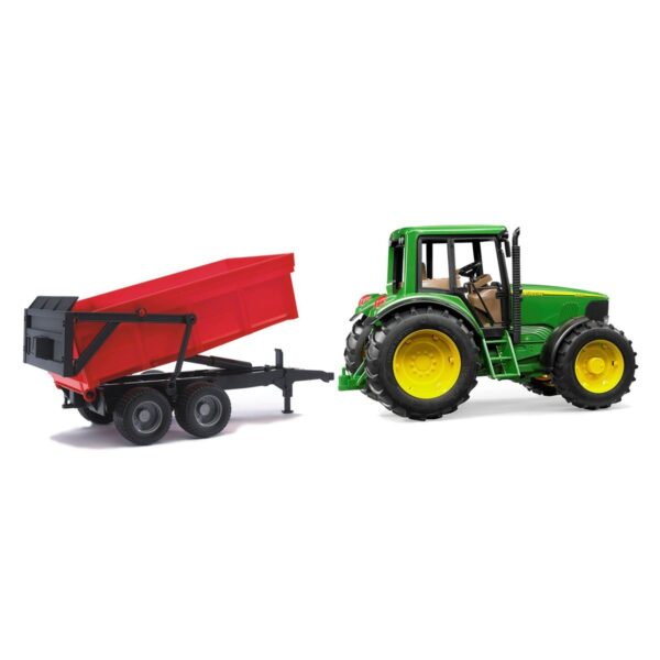 Bruder John Deere 6920 Traktör Ve Kırmızı Römorku BR02057 - Görsel 2