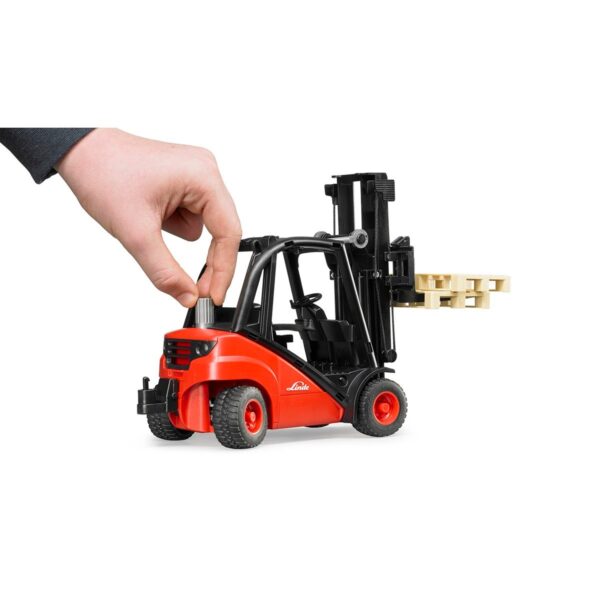 Bruder Linde Forklift H30D BR02511 - Görsel 5