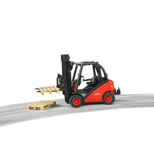 Bruder Linde Forklift H30D BR02511 - Görsel 4