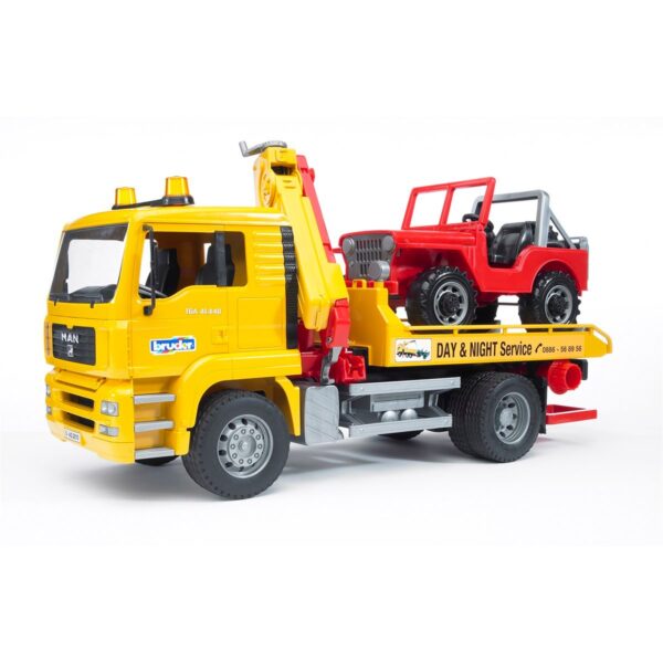 Bruder Man Araba Çekici Ve Jeep BR02750 - Görsel 2