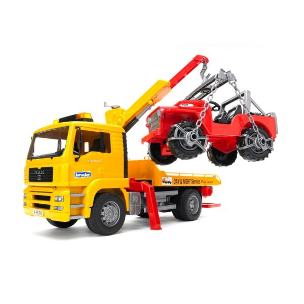 Bruder Man Araba Çekici Ve Jeep BR02750 - Görsel 3