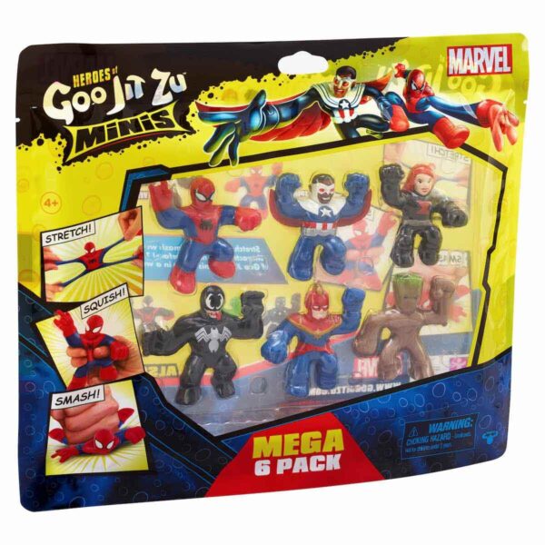 Goojitzu Marvel Mini 6'lı Figür Seti GJM07000 - Görsel 2
