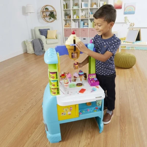 Play Doh Dev Dondurma Arabam F1039 - Görsel 6