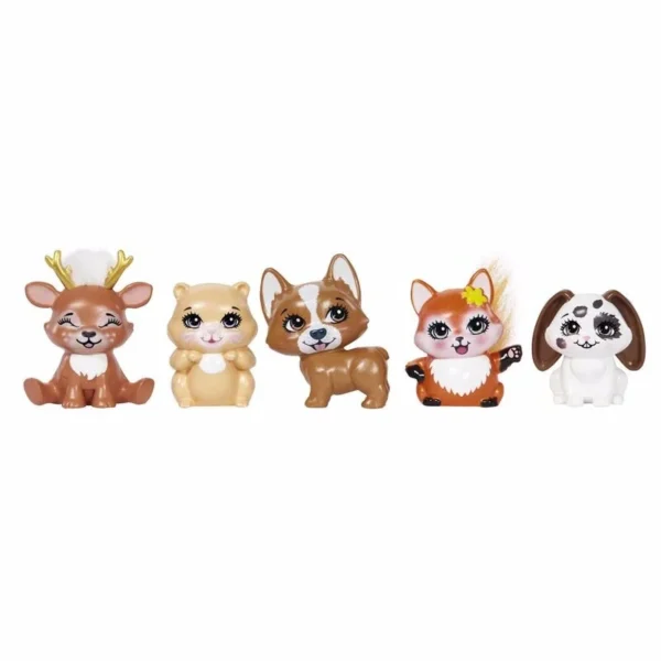 Enchantimals Şehir Bebekleri Beşli Paket HHC19 - Görsel 3