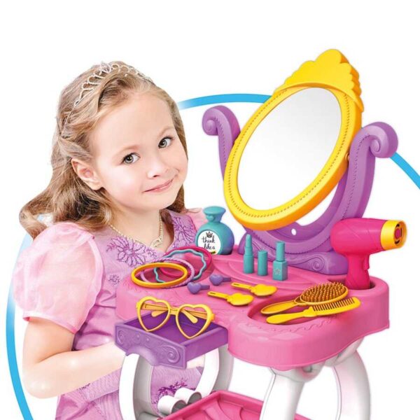 Dede Candy Ken Oyuncak Güzellik Masası 15 Parça Set 03696 - Görsel 2