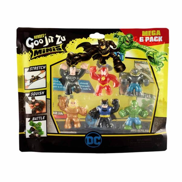 Goojitzu DC Mini 6'lı Figür Seti GJD02000 - Görsel 2