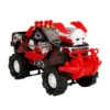 Maxx Wheels Monster Hunt Sesli ve Işıklı Motorize Araba 30 cm Kırmızı S00002951
