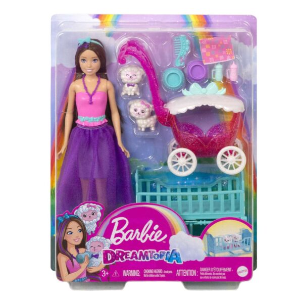 BARBİE DREAMTOPİA SKİPPER KUZUCUK BAKIMI OYUN SETİ HLC29