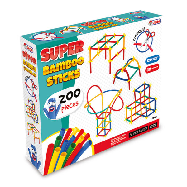 Süper Bambu Çubuklar (200 Parça) - Görsel 2
