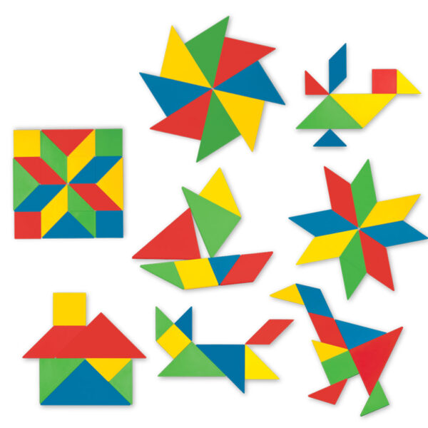 Dede Tangram 28 Parça Kutulu - Görsel 3