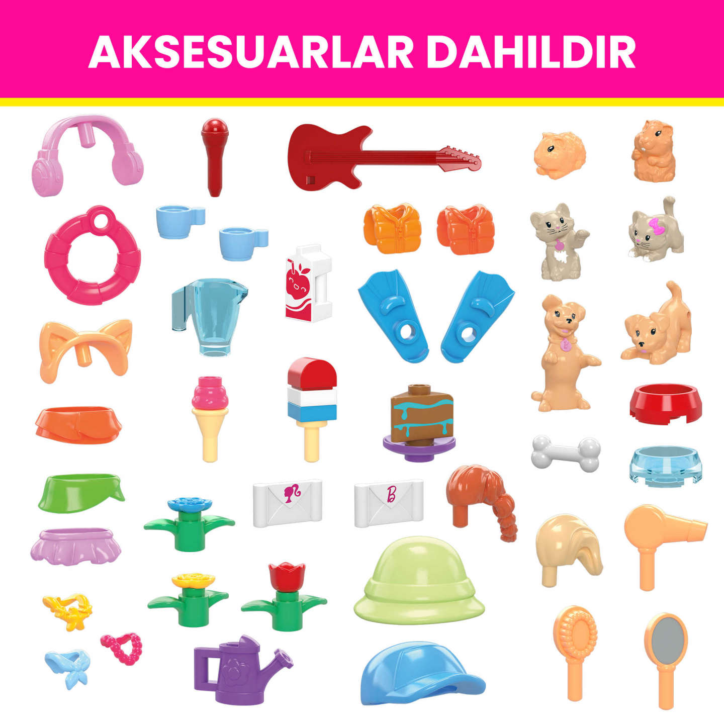 MEGA BARBİE® COLOR REVEAL™ RÜYA EVİ HHM01 - Görsel 2