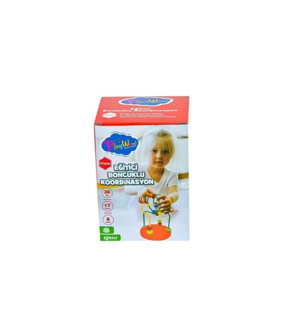 Ahşap Kutuda Mini Boncuklu Koordinasyon