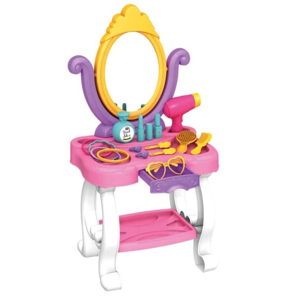 Dede Candy Ken Oyuncak Güzellik Masası 15 Parça Set 03696 - Görsel 3