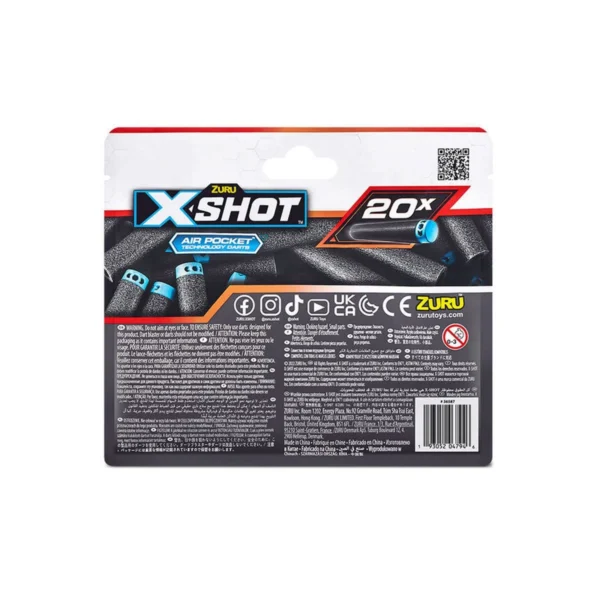 Zuru X Shot Silah 20 li Yedek Paket S00036587 - Görsel 2