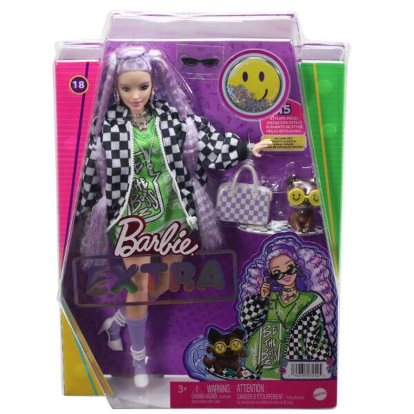 Barbie® Extra - Spor Ceketli Bebek HHN10 - Görsel 6