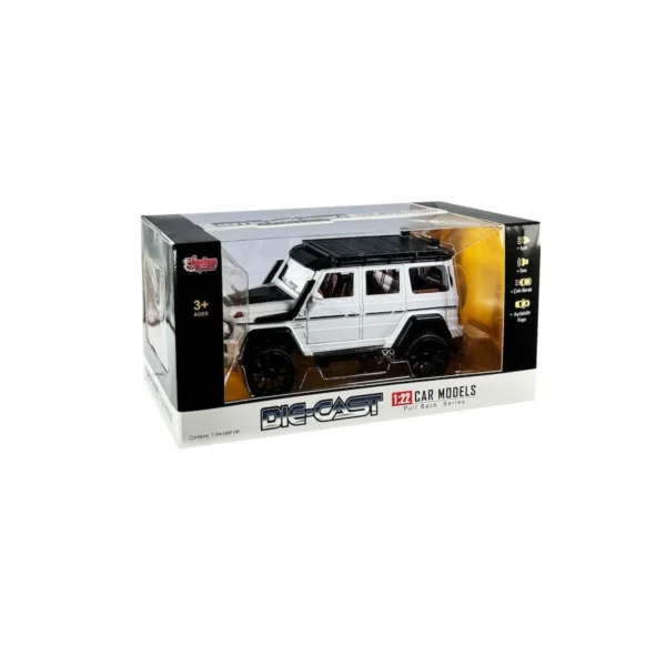 Vardem Çek Bırak 1:22 Sesli ve Işıklı Metal Jeep - Görsel 3