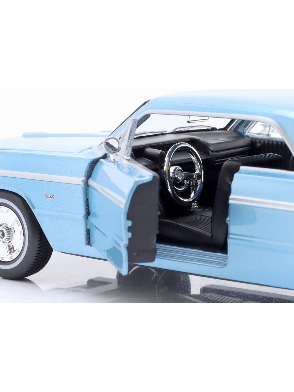 Maisto 1964 Chevrolet Impala Ss Model Araba 32908 - Görsel 3