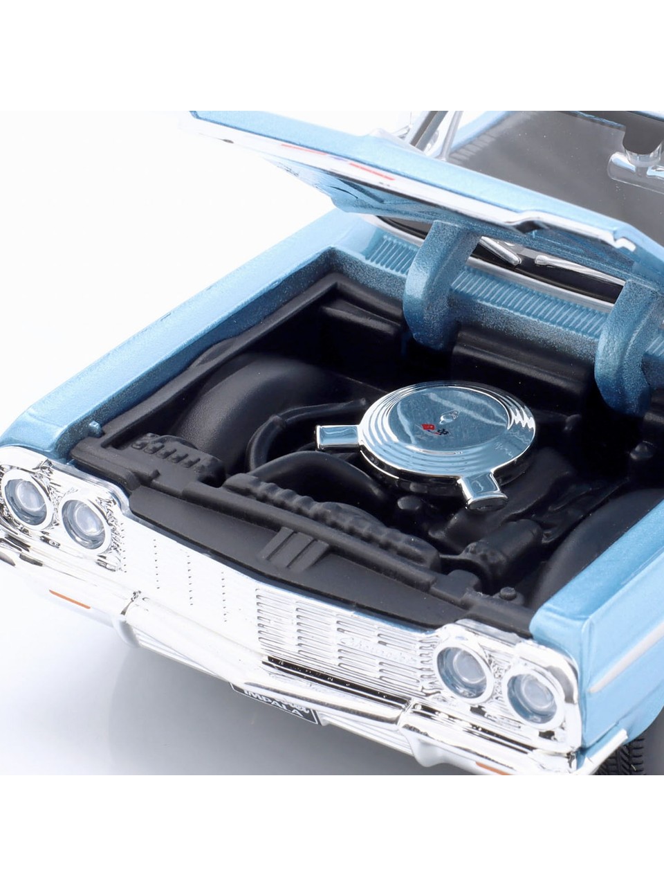 Maisto 1964 Chevrolet Impala Ss Model Araba 32908 - Görsel 4