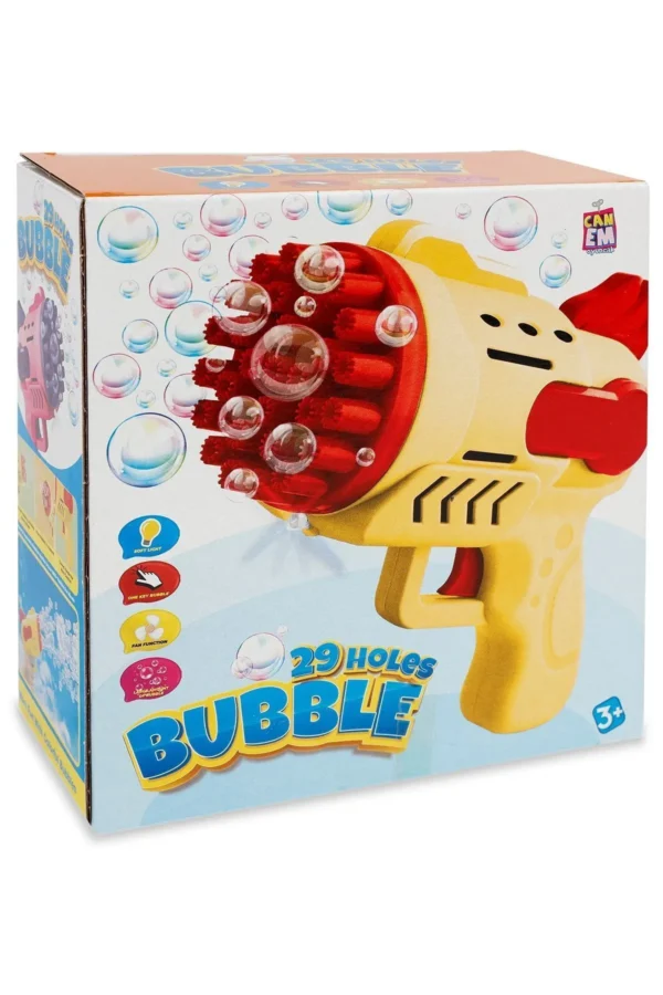CanEm Oyuncak Pilli Işıklı Köpük Atan Tabanca