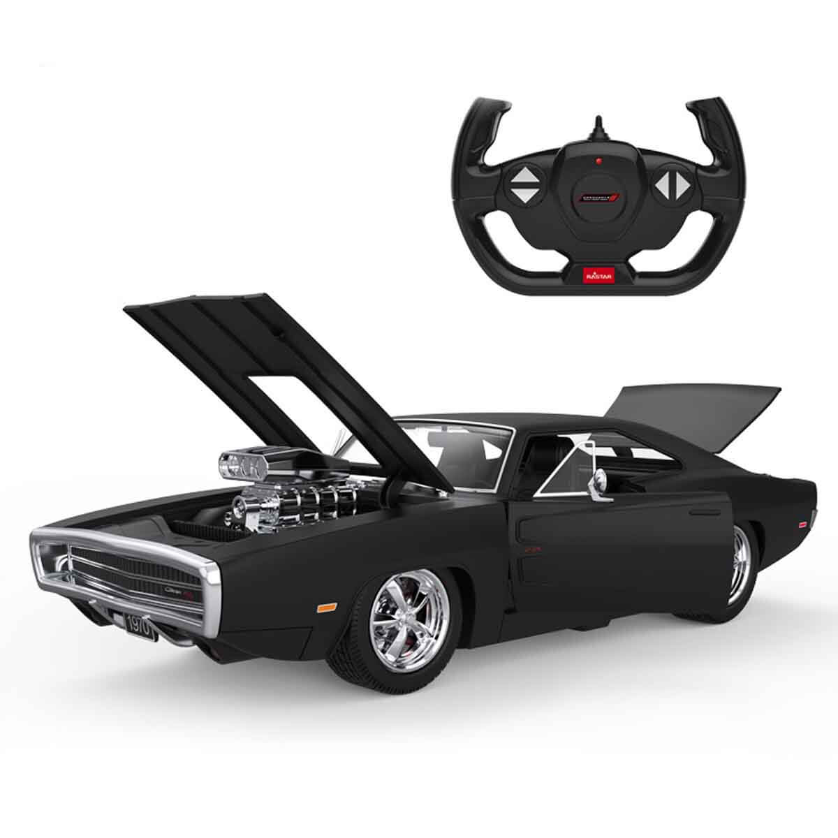 Rastar 1:16 1970 Dodge Charger R/T Sesli ve Işıklı Uzaktan Kumandalı Araba - Görsel 2