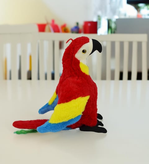 Halley Oyuncak Peluş Papağan 35 Cm