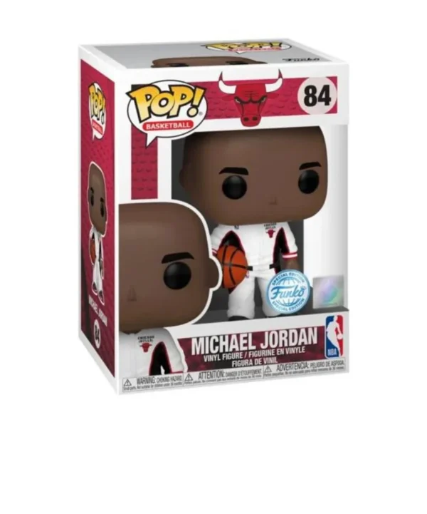 Funko Pop! NBA: Michael Jordan (Bulls White Warmup) Special Edition