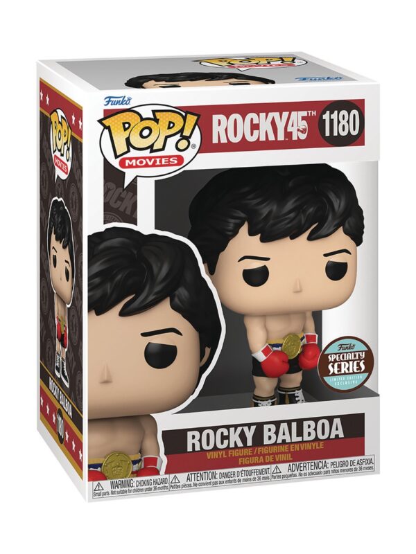 Funko Pop Movies Rocky 45th - Rocky Balboa Figürü