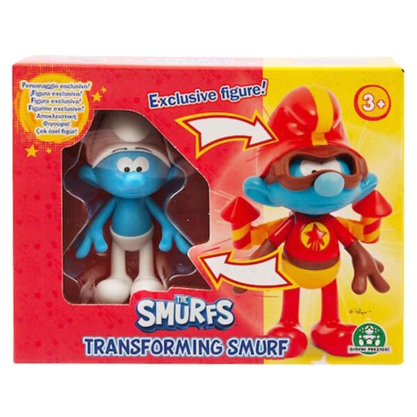 Şirinler Dönüşen 10 Cm Figür Puf23000 - Görsel 3
