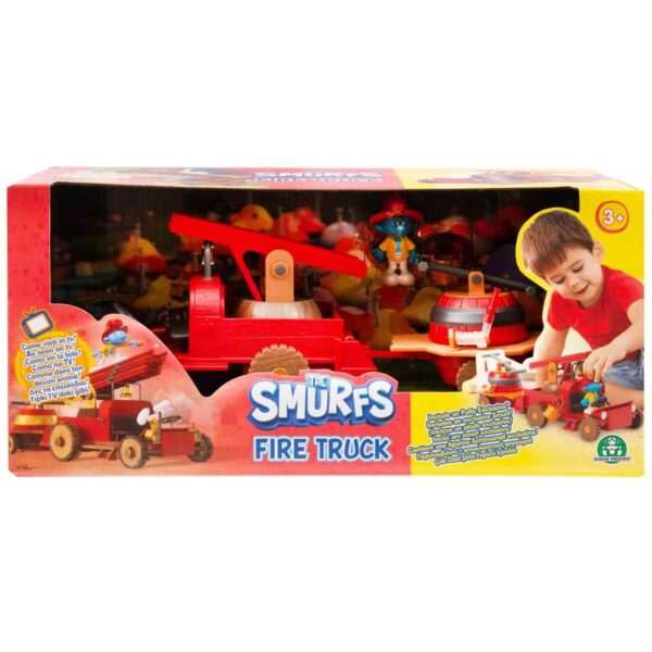 Şirinler İtfaiye Aracı PUF26000 - Görsel 6