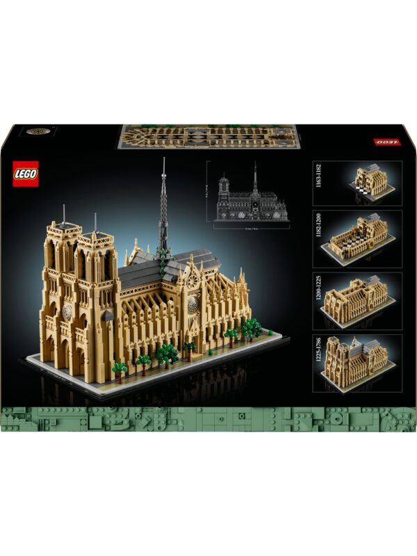 LEGO® Architecture Notre Dame Katedrali 21061 - Görsel 4