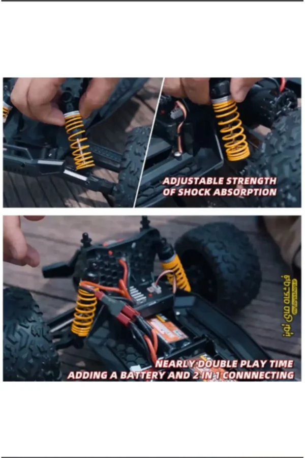 Toycraft 80 Km/H 1:8 Elektirikli Yüksek Hız Rc Araba - Görsel 3