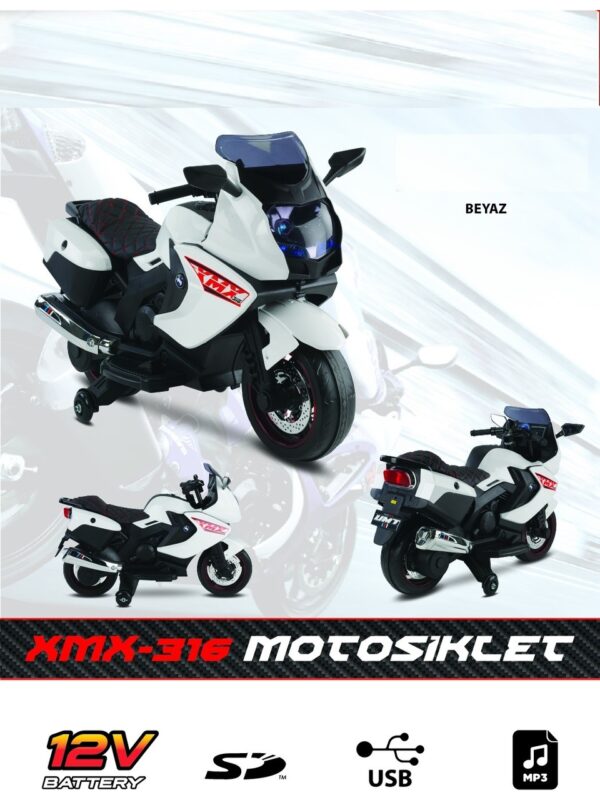 Babyhope 438 Akülü Motor 12V Speed Motor - Görsel 4