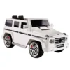 Babyhope Akülü Kumandalı Sedef Beyaz Jeep 12v 439