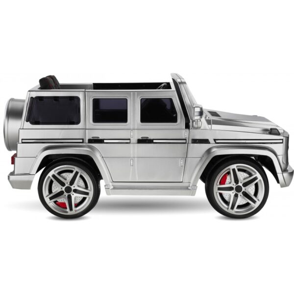 Babyhope Akülü Kumandalı Jeep 12V  (METALİK BOYALI GRİ) - Görsel 2
