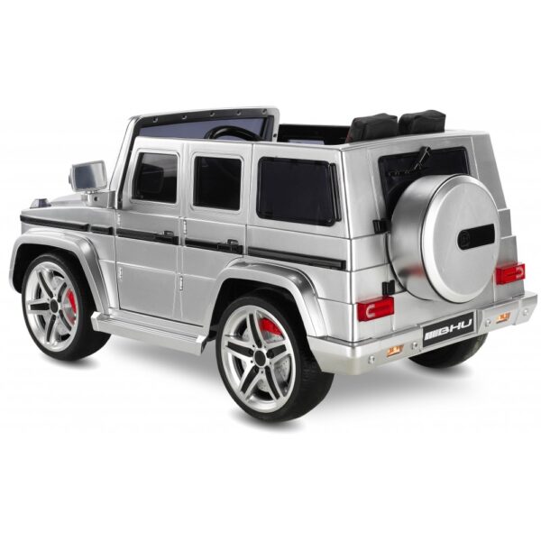 Babyhope Akülü Kumandalı Jeep 12V  (METALİK BOYALI GRİ) - Görsel 3