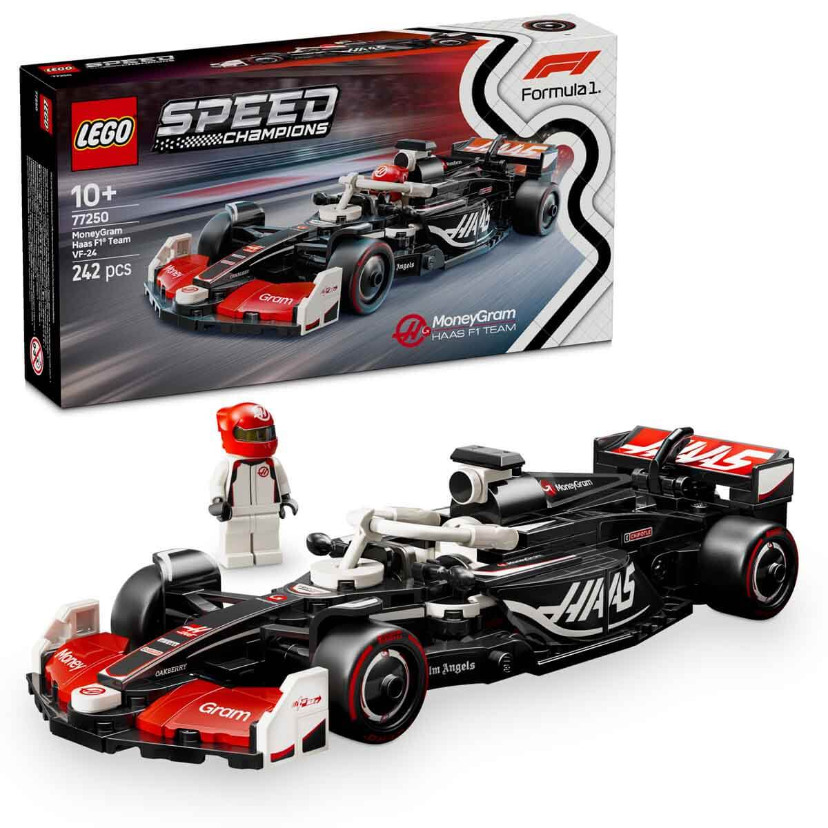 LEGO Speed Champions MoneyGram Haas F1 Team VF-24 Yarış Arabası 77250  (242 Parça)