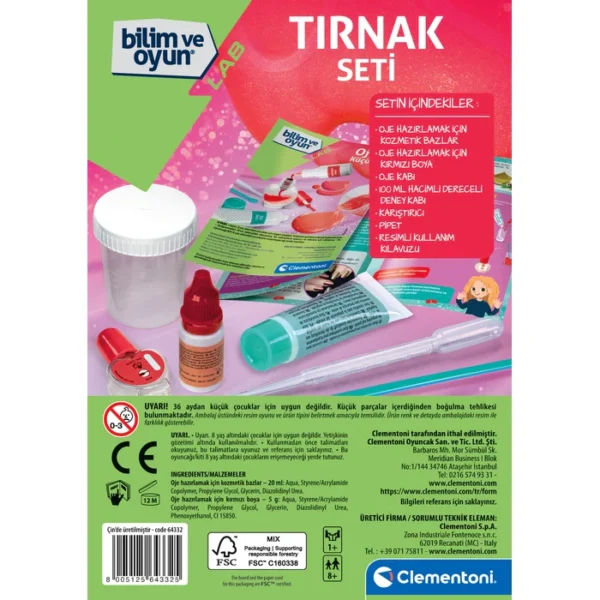 Bilim ve Oyun - Tırnak Seti - Görsel 3