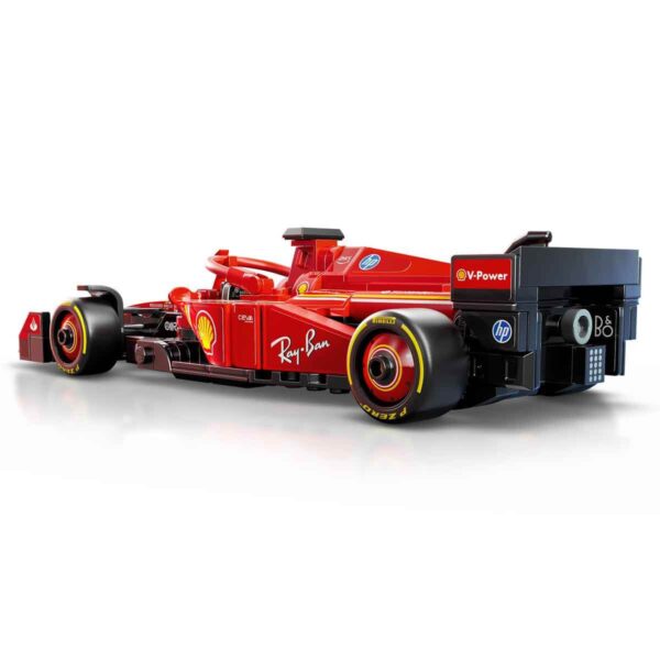 LEGO Speed Champions Ferrari SF-24 F1 Yarış Arabası 77242 - 10 Yaş ve Üzeri Çocuklar için Yarış Arabası ve Sürücü Minifigürü İçeren Yaratıcı Oyuncak Yapım Seti (275 Parça) - Görsel 6