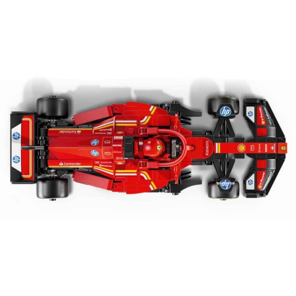 LEGO Speed Champions Ferrari SF-24 F1 Yarış Arabası 77242 - 10 Yaş ve Üzeri Çocuklar için Yarış Arabası ve Sürücü Minifigürü İçeren Yaratıcı Oyuncak Yapım Seti (275 Parça) - Görsel 7