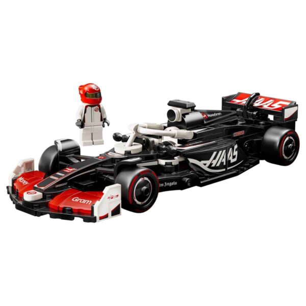 LEGO Speed Champions MoneyGram Haas F1 Team VF-24 Yarış Arabası 77250 - 10 Yaş ve Üzeri Çocuklar için Sürücü Minifigürü İçeren Yaratıcı Oyuncak Yapım Seti (242 Parça) - Görsel 2