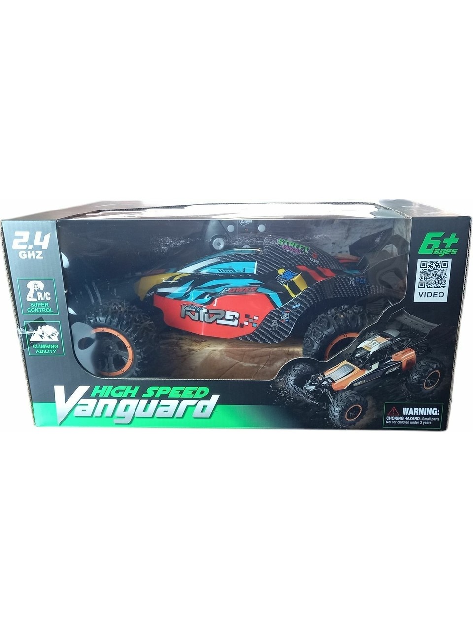1:10 Kumandalı Dev Off-Road Araba – 15KM/H Hızlı, Şarjlı, 2.4GHz 40 cm RC Arazi Aracı - Görsel 2