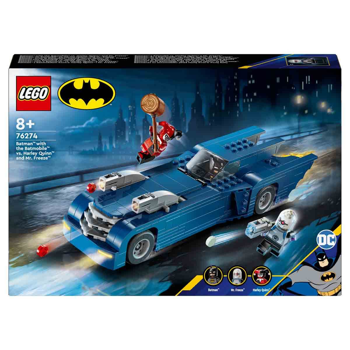 LEGO® Batman™: The Animated Series™ Batmobile™ – Batman™, Harley Quinn™ ve Mr. Freeze™’e Karşı 76274 - Görsel 2