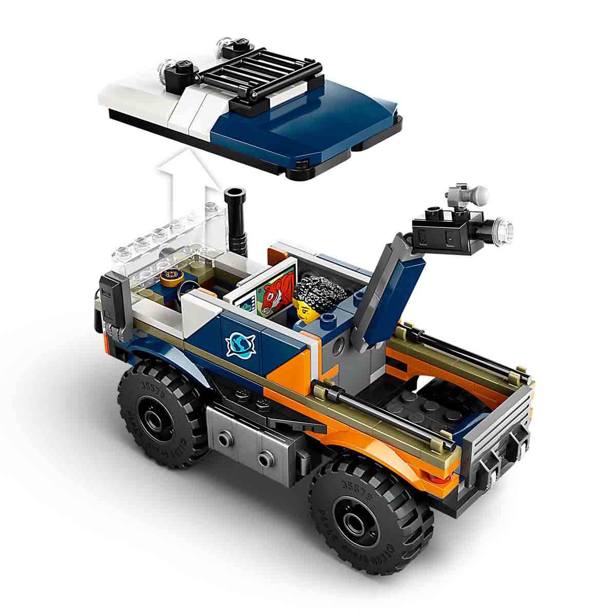 LEGO® City Orman Kaşifinin Arazi Kamyonu 60426 - Görsel 5