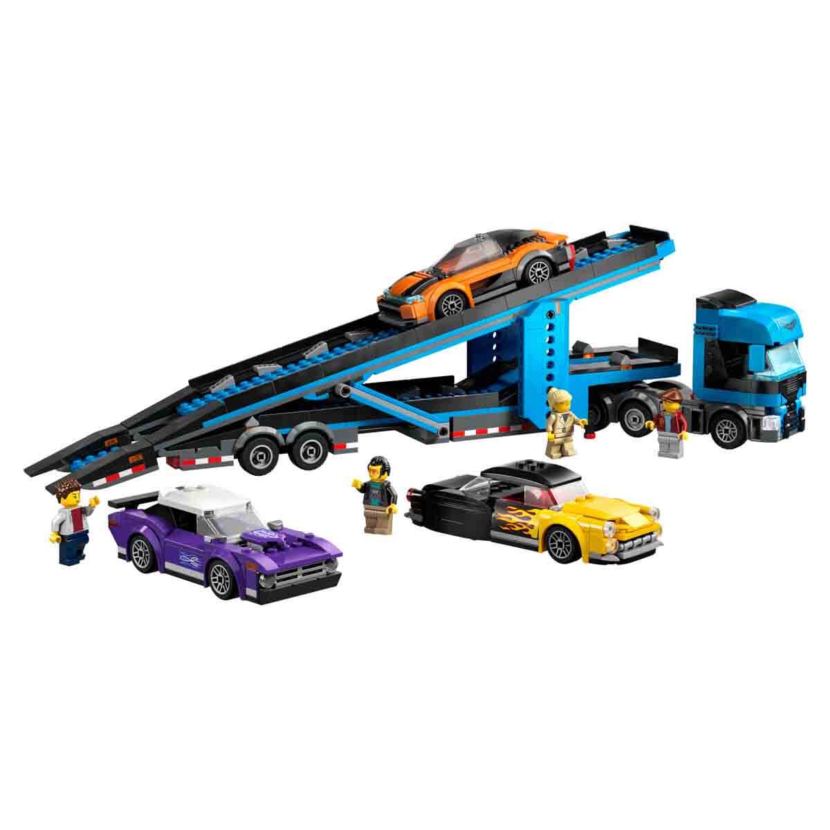 LEGO® City Spor Arabalı Araç Taşıma Kamyonu 60408 - Görsel 2