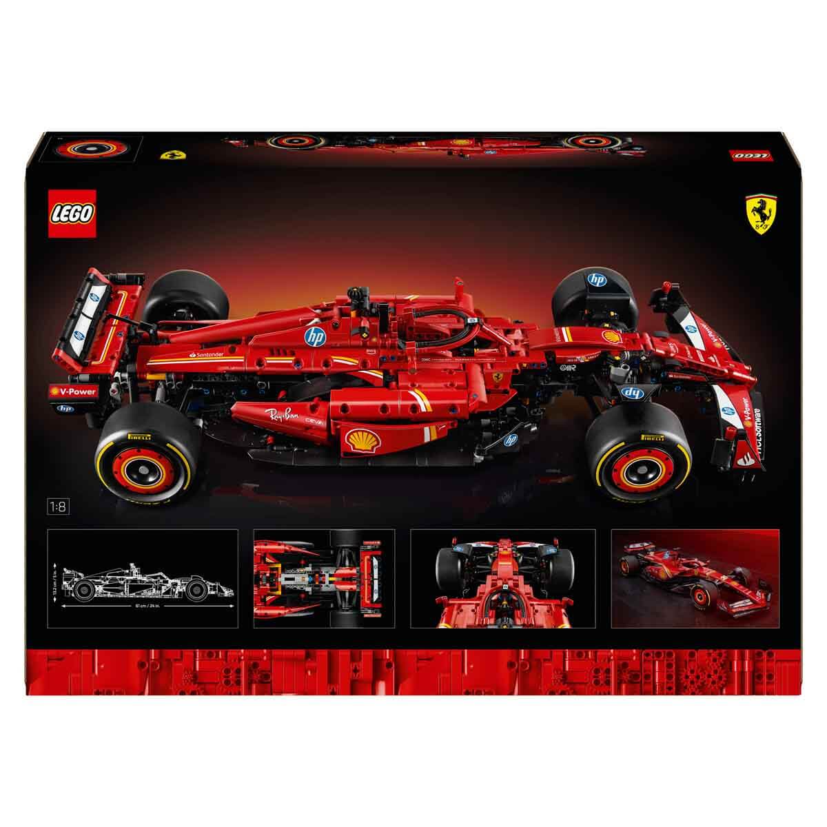 LEGO® Technic Ferrari SF-24 F1 Araba Modeli 42207 - Görsel 4