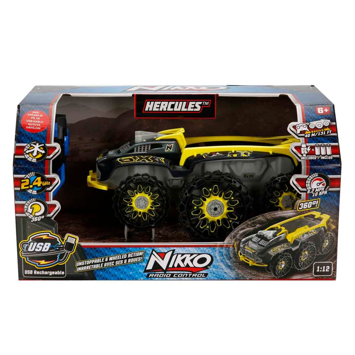 1:12 Nikko Hercules USB Şarjlı Uzaktan Kumandalı Araba - Görsel 7