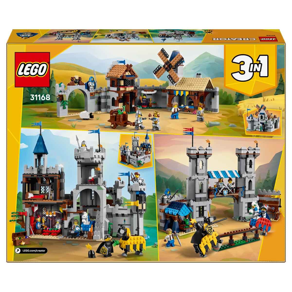LEGO® Creator 3’ü 1 Arada Orta Çağ Atlı Şövalye Kalesi 31168 - Görsel 4