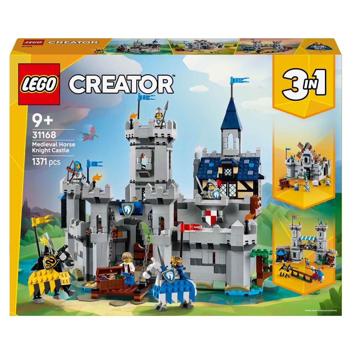 LEGO® Creator 3’ü 1 Arada Orta Çağ Atlı Şövalye Kalesi 31168 - Görsel 3