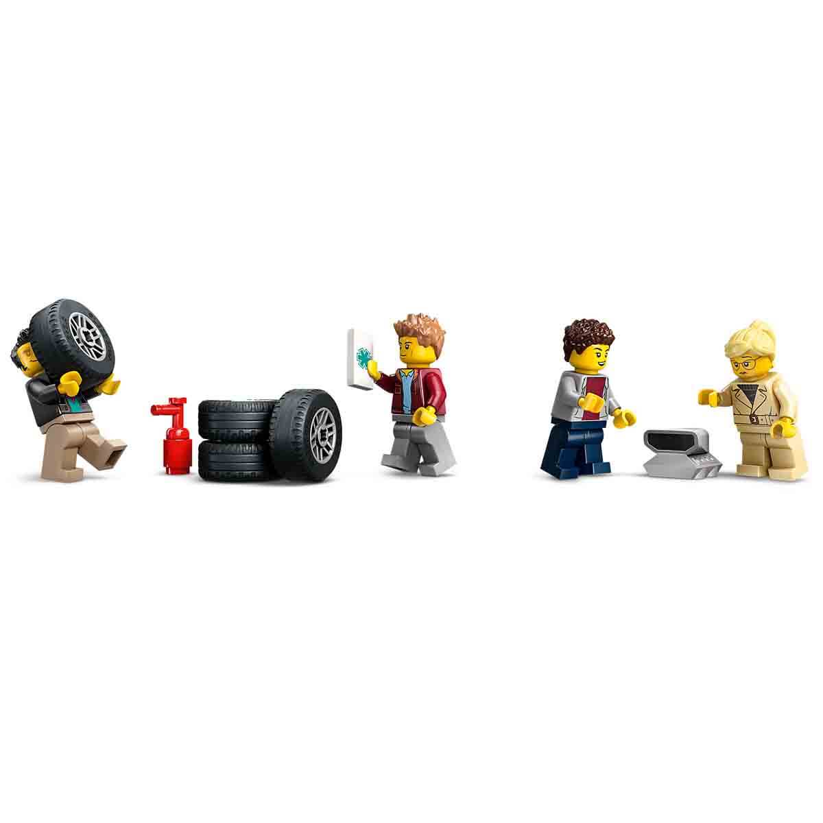 LEGO® City Spor Arabalı Araç Taşıma Kamyonu 60408 - Görsel 5