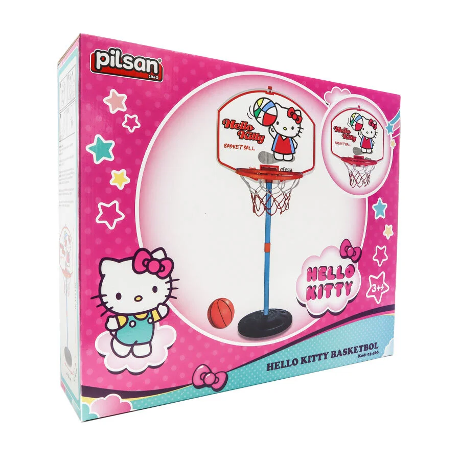 PİLSAN HELLO KITTY AYAKLI KÜÇÜK BASKETBOL